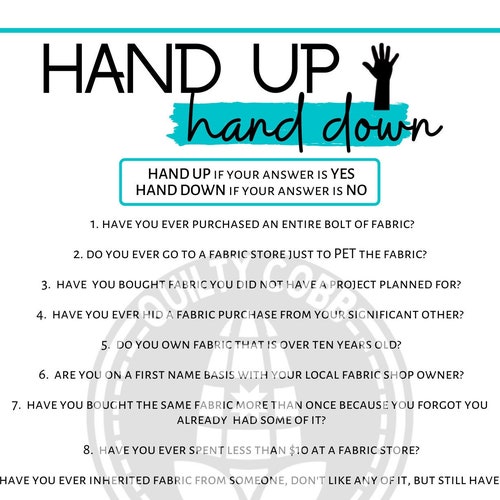 QUILT RETREAT GAMES Instant Digital Download Printable Game Etsy