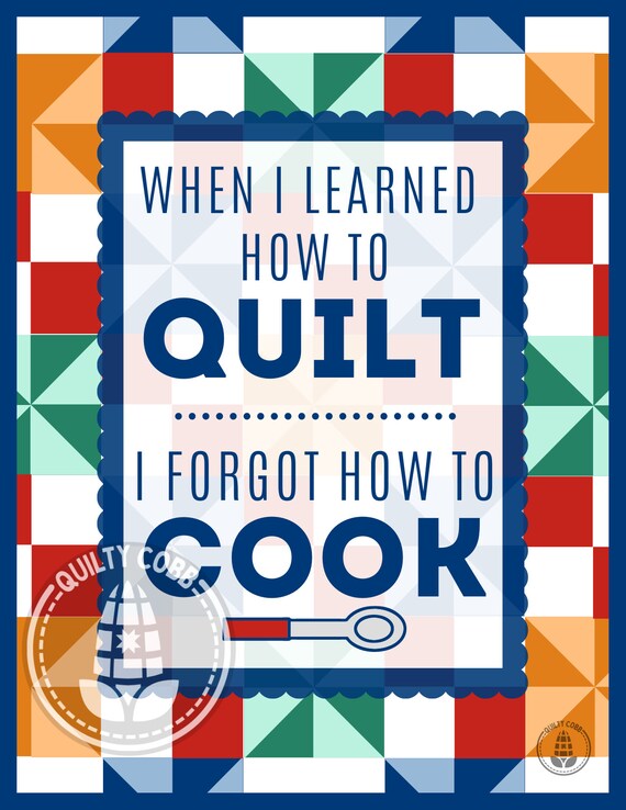 QUILT QUOTES Instant Digital Download Printable Art Quilty - Etsy