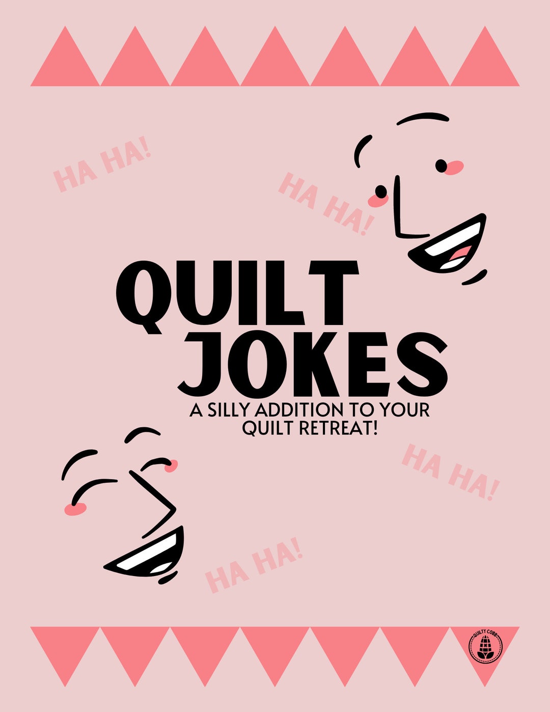 QUILT JOKES Instant Digital Download Printable Game for Etsy