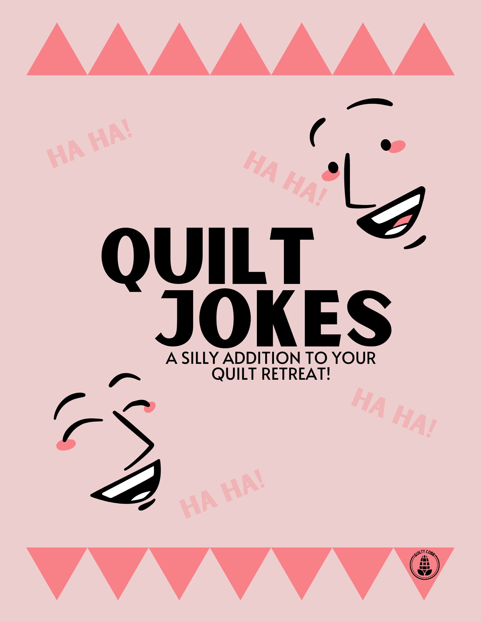 QUILT JOKES Instant Digital Download Printable Game for Etsy