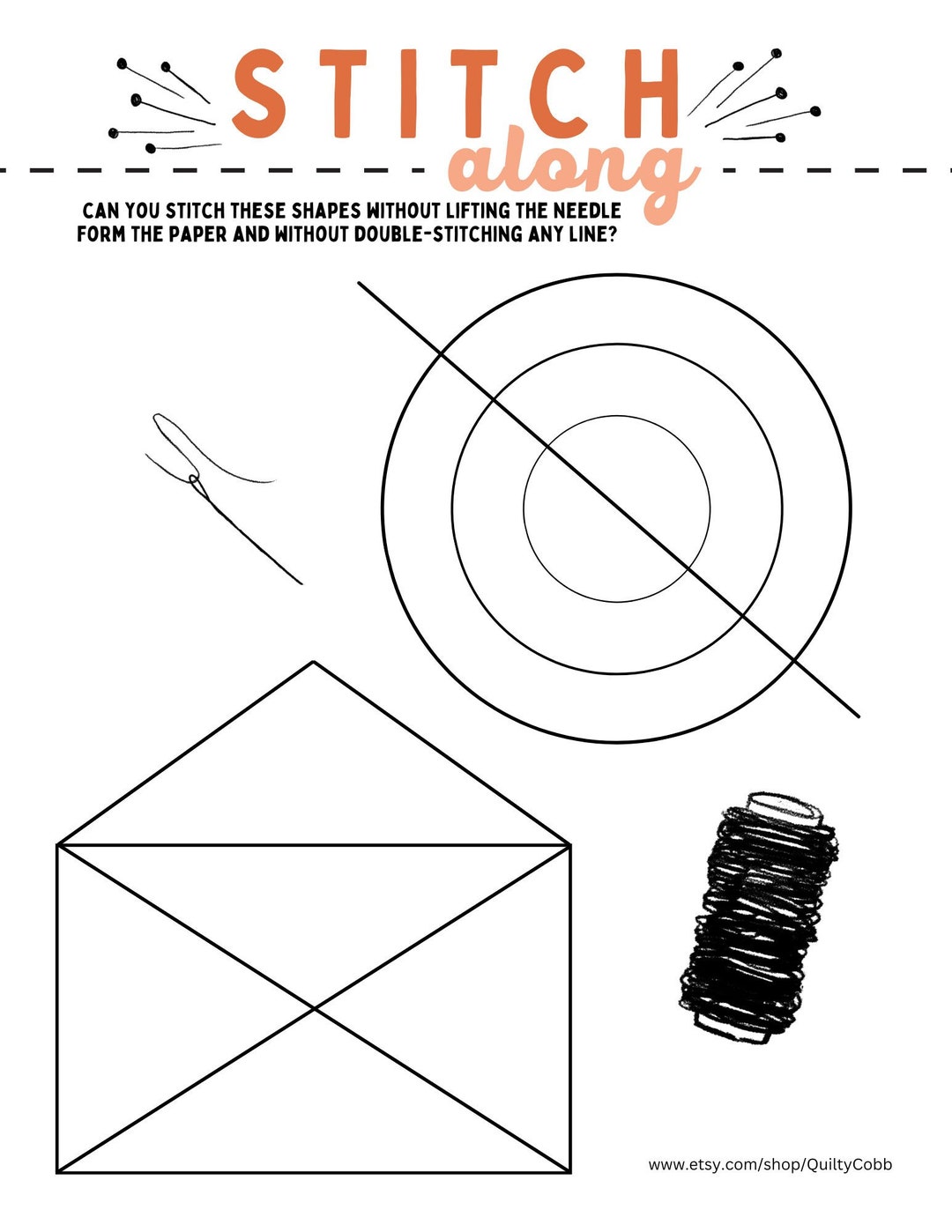 QUILT GAME Sewing Machine Word Search Instant Digital Etsy