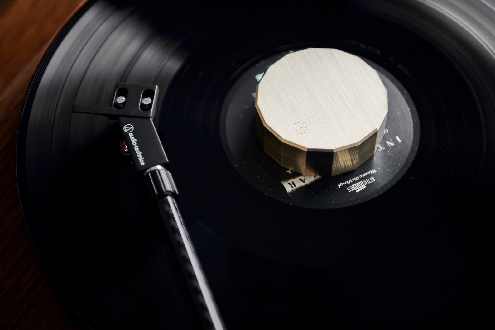 Vinyl Record Stabilizer Brass Etsy