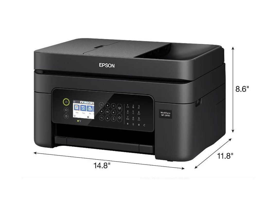 Epson WorkForce WF2850 Wireless AllinOne Color Inkjet Etsy