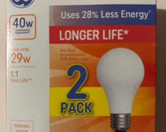 thumbnail image 2 of Buy HUDSON BULB CO. Vintage Incandescent Edison Light Bulbs 60W (4 Pack 2 of 9