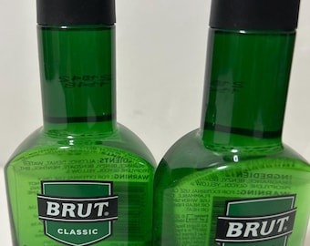 Brut Cologne original For men 5oz (174ml) Classic 2 Bottle Trusted Brand