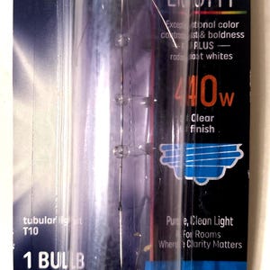 GE Reveal 40-Watt Tubular Light Bulbs: E26 Base, 5-Pack