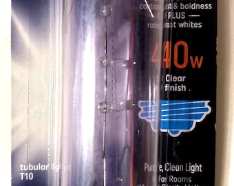 GE 40-watt Tubular Light Bulbs: Reveal T10 Appliance Bulb