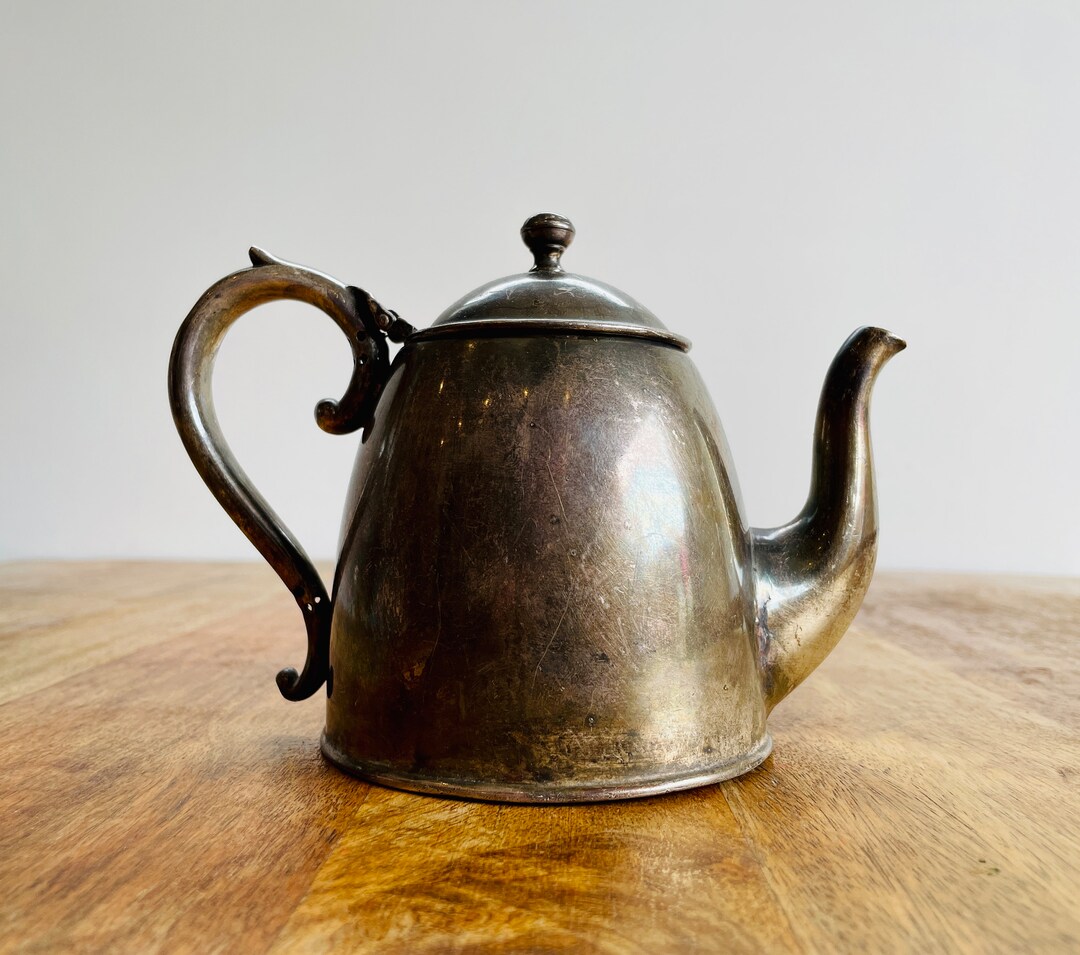 Antique Fenton Brothers EPNS Teapot Vintage Silver Plated Etsy