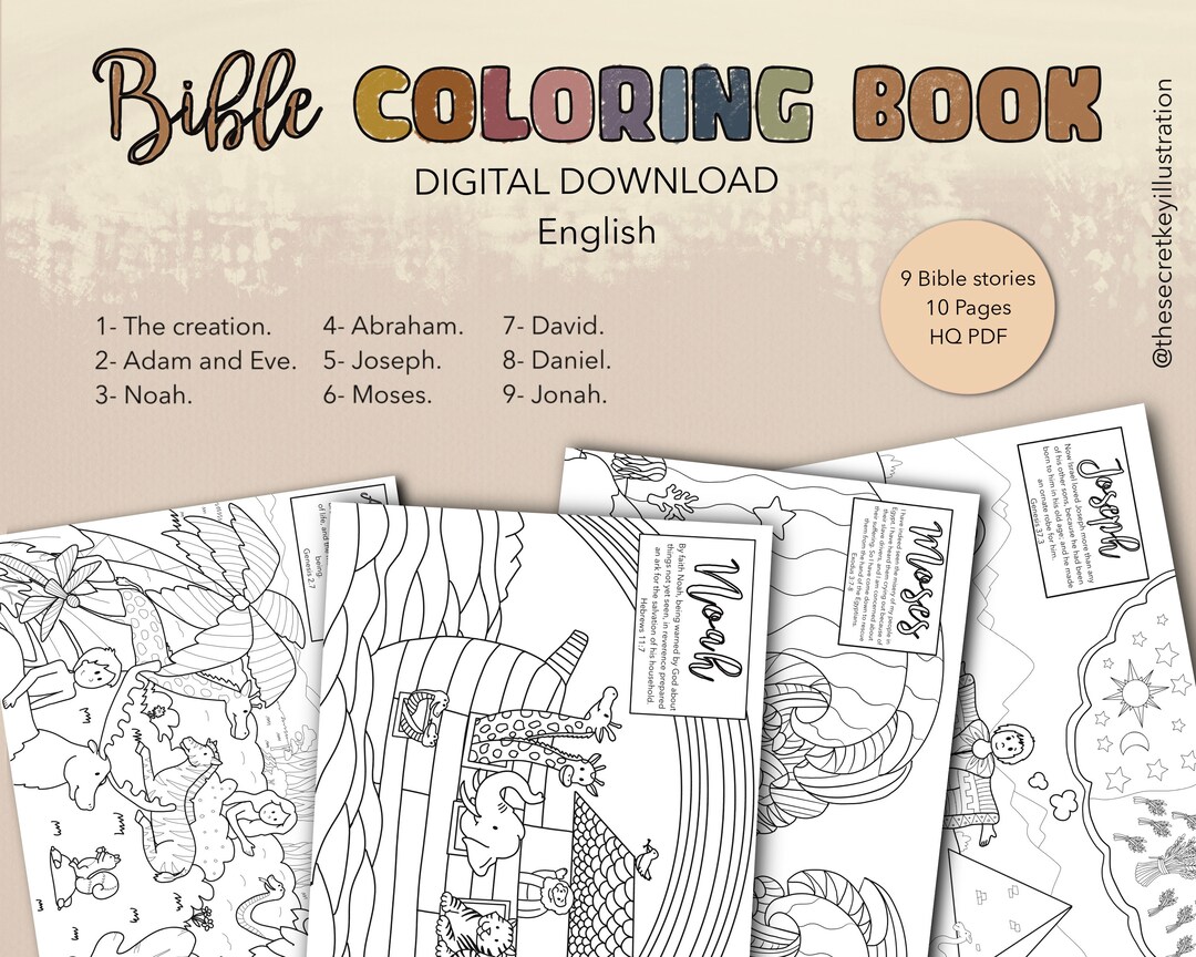 Bible Verse Coloring Book for Kids | Printable Scripture Coloring Pages ...