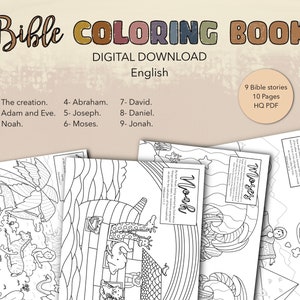 Bible Verse Coloring book for Kids | Printable Scripture Coloring Pages | Christian Coloring book | Instant Download | Christian Homeschool
