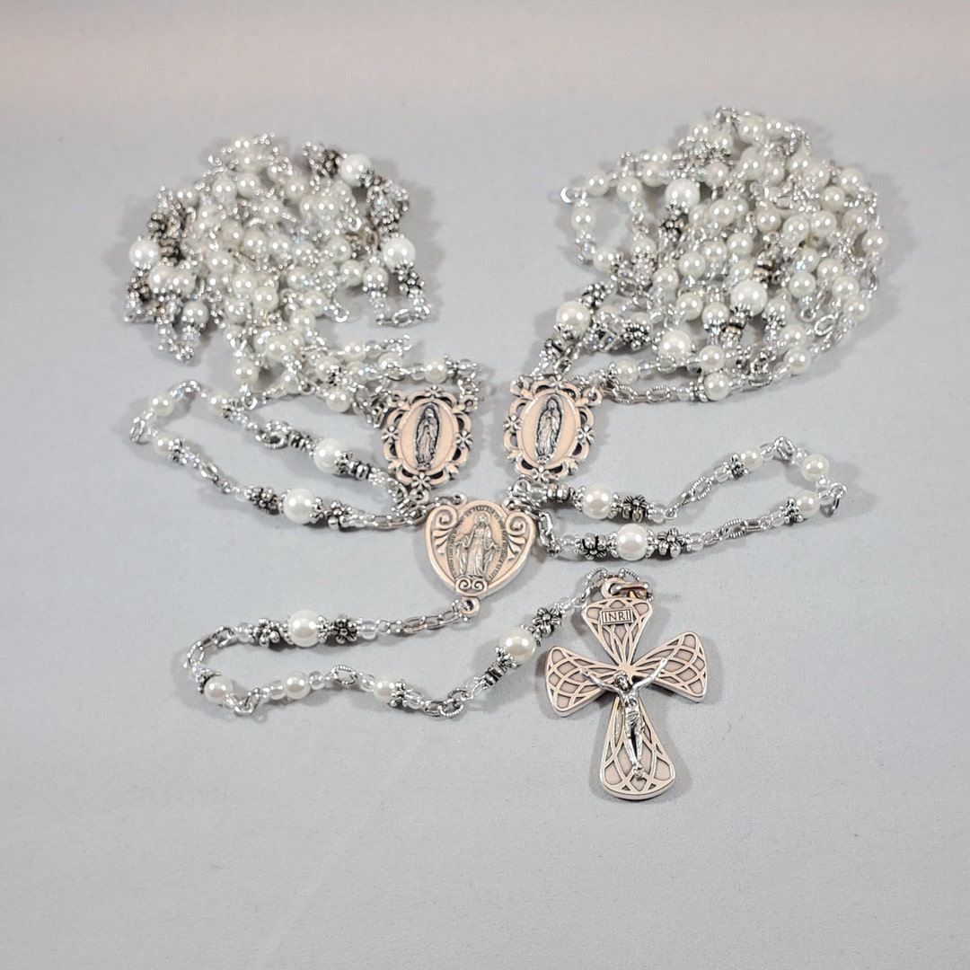 Lazo De Boda, Wedding Lasso Rosary, Crystal Rhinestone Wedding Unity