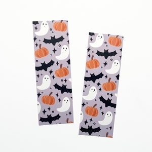 Halloween Bookmarks, Pumpkin Bookmarks, Ghost Bookmark, Halloween Gifts, Gifts For Readers, Fall Bookmarks, Bookmarks
