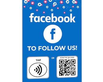 Facebook NFC Tap Card: One-Tap Social Media Sign