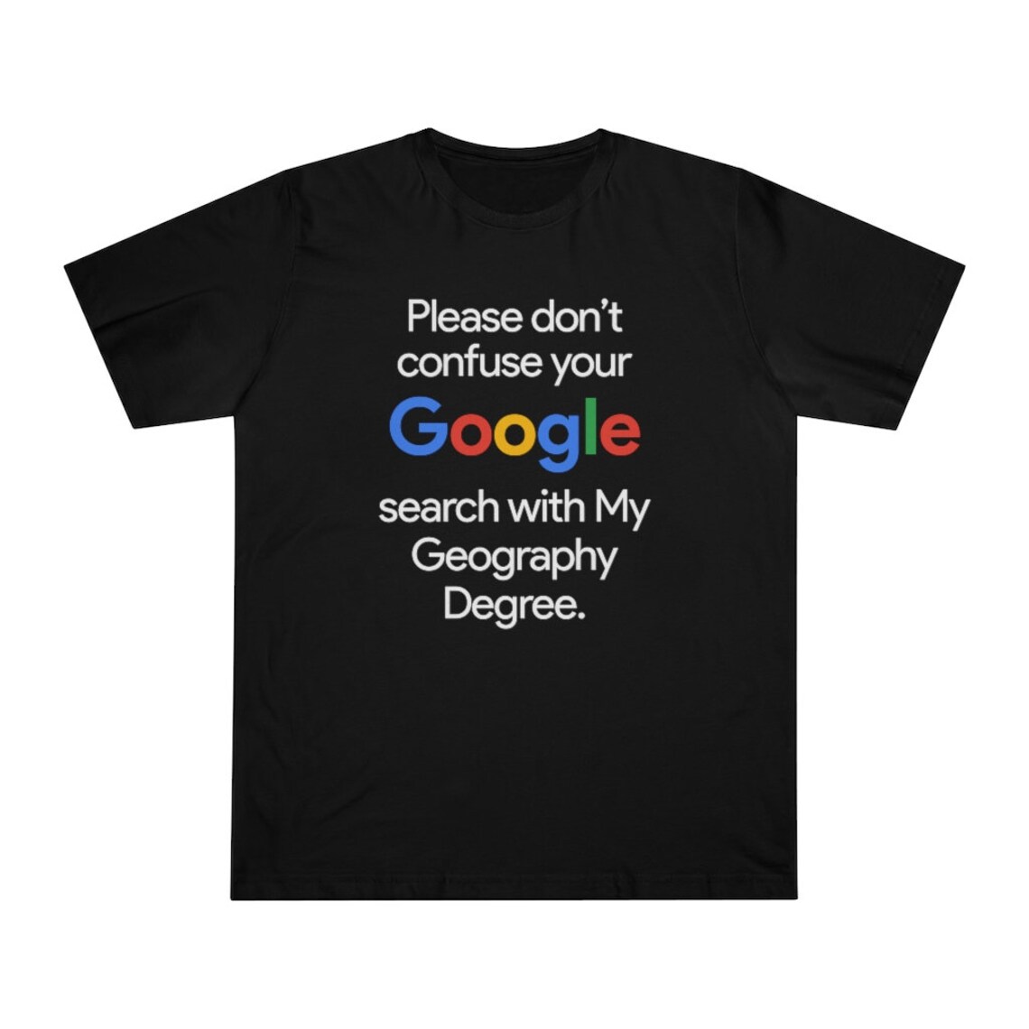 Funny Geography Student quote Please don't confuse your Etsy