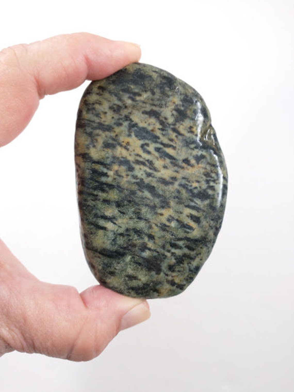 Serpentine Stone Green Serpentine Rough Natural Surf Tumbled | Etsy