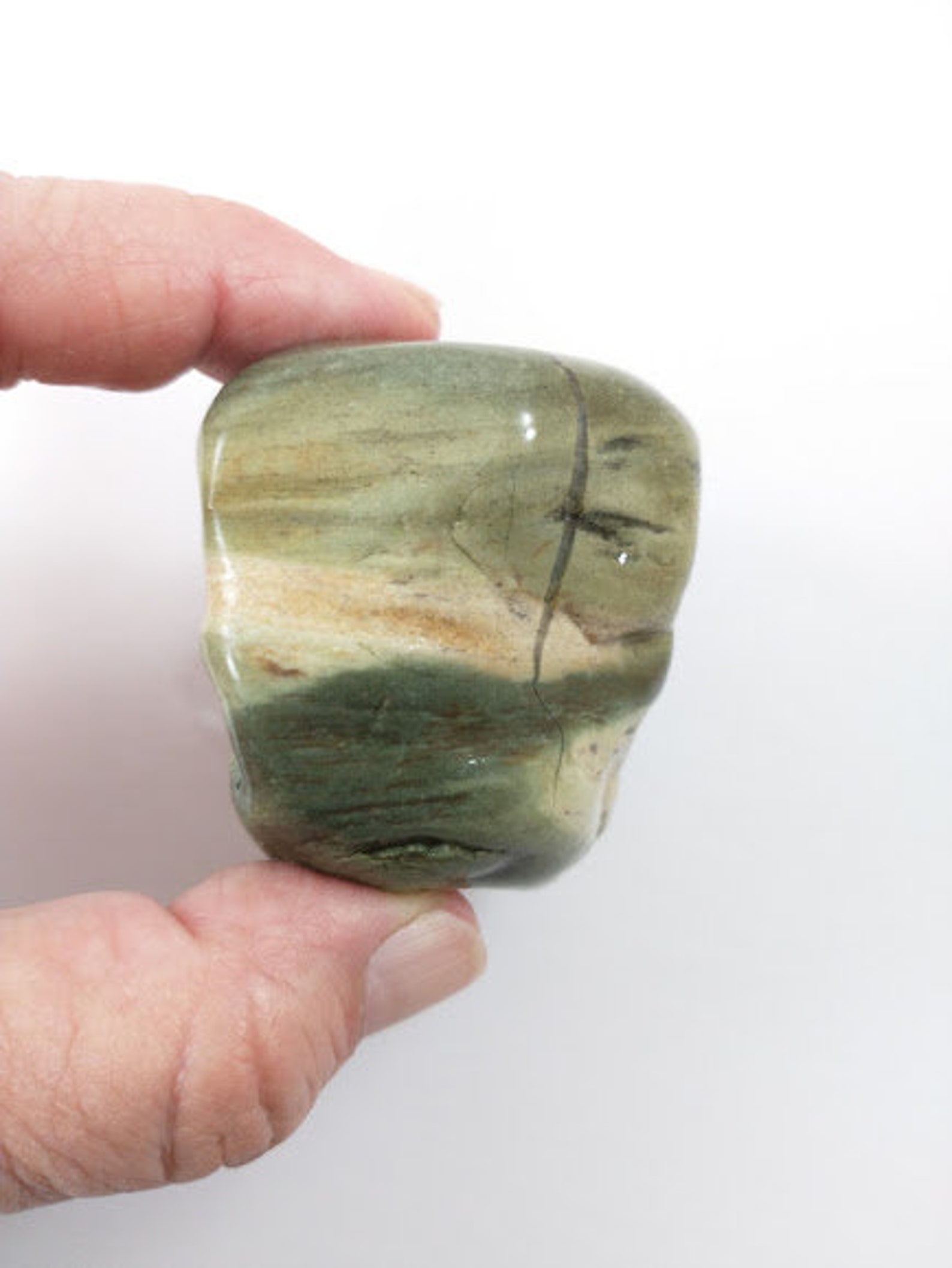 Green Jasper Beach Jasper Oregon Coast Jasper Etsy