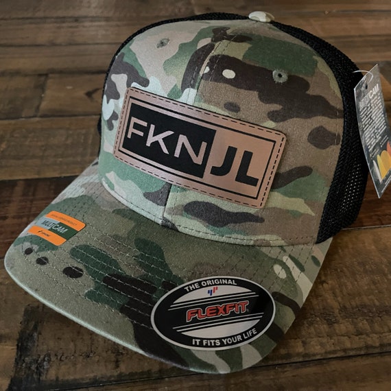 FKN JL - Journeyman Lineman Leather Patch Hat