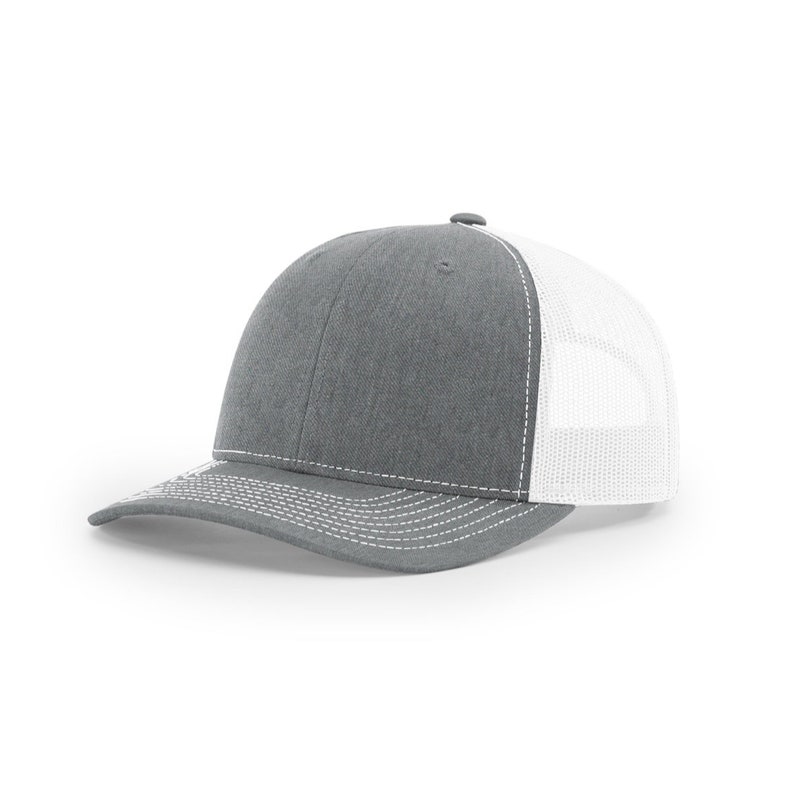 FKN JL - Journeyman Lineman Leather Patch Hat Heather/White