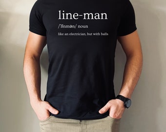 LINEMAN DEFINITION T-SHIRT