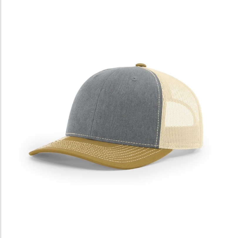 FKN JL - Journeyman Lineman Leather Patch Hat Tri-Color