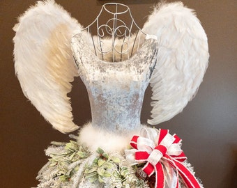lady dress form christmas tree