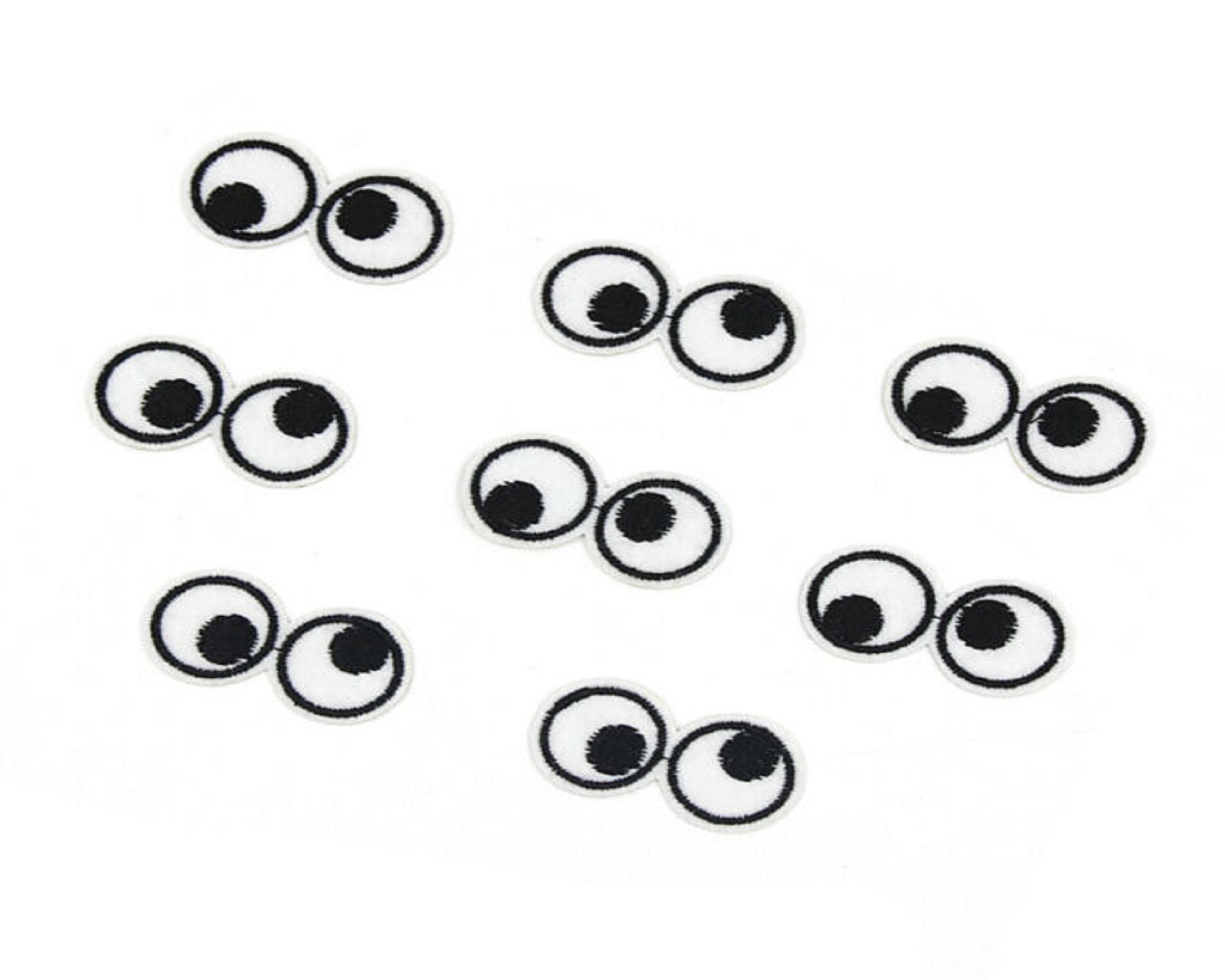 Embroidered Googly Eyes. Etsy