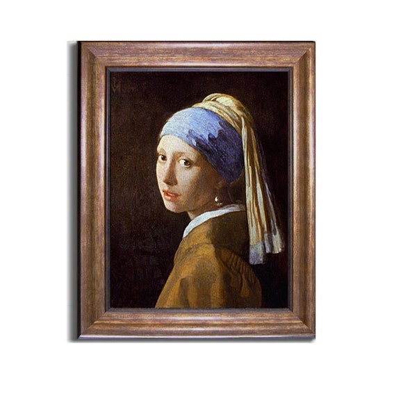 Artist girl with pearl earring best sale