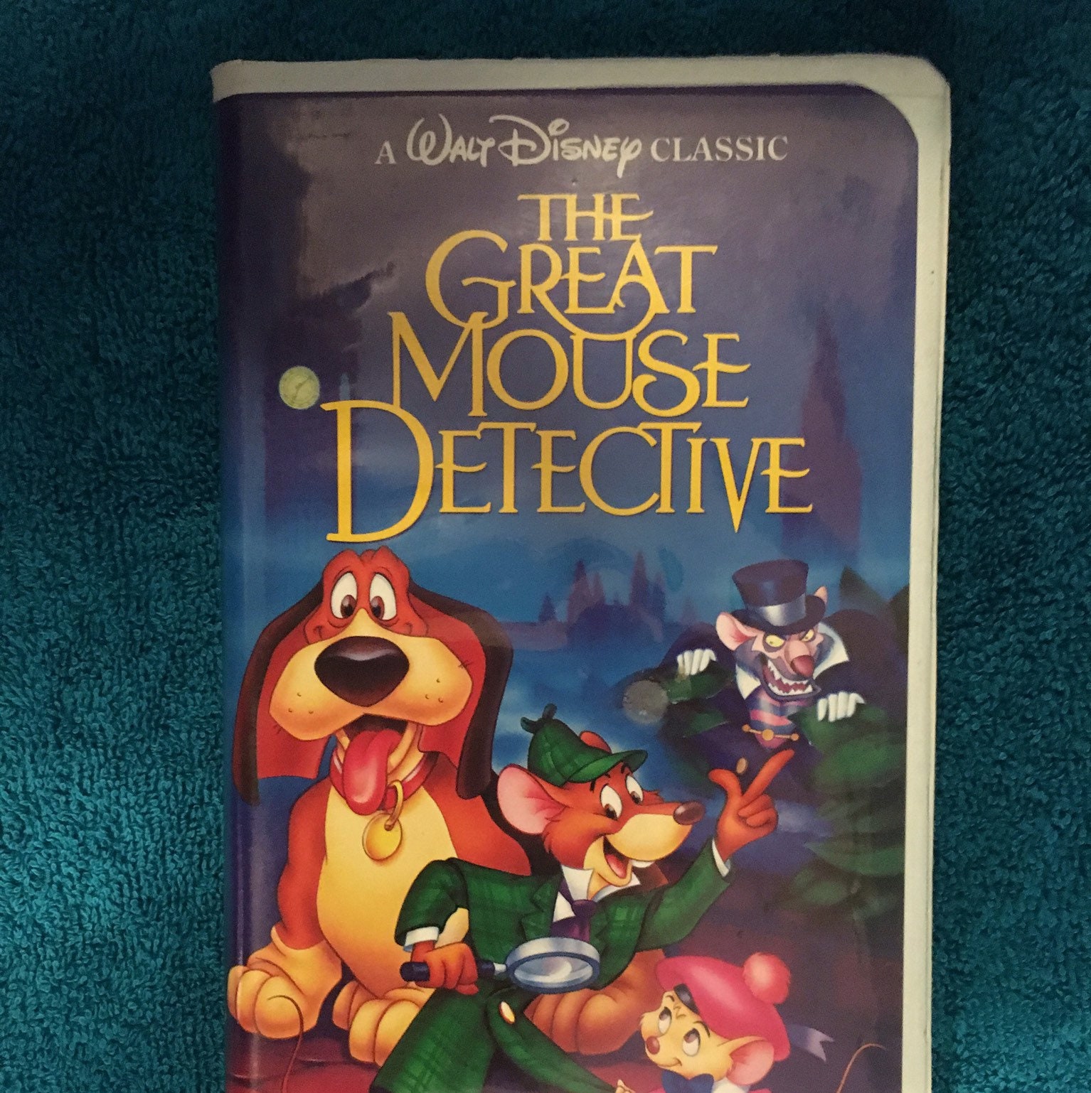 The Great Mouse Detective Black Diamond Disney VHS Classic, Great Mouse ...