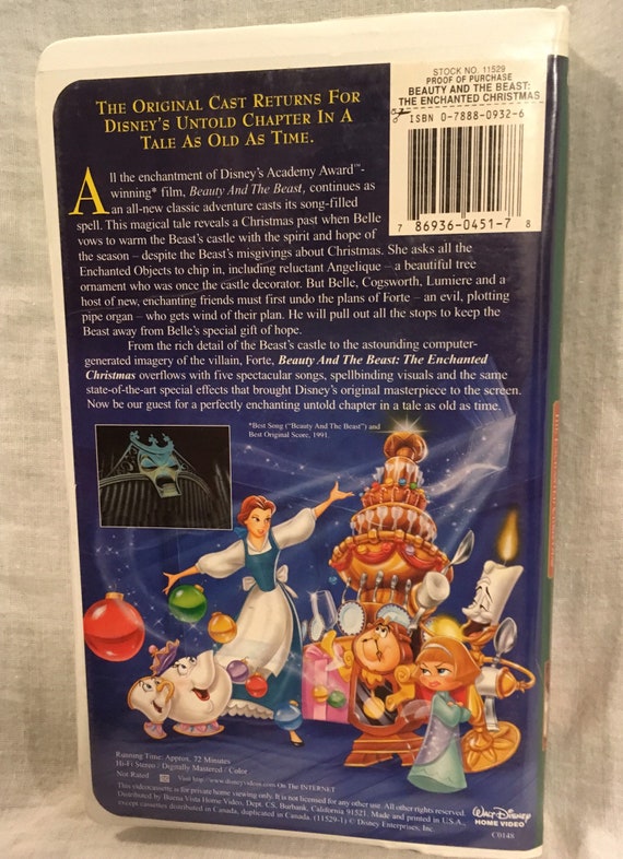 Beauty and the beast vhs clutch bag outlet