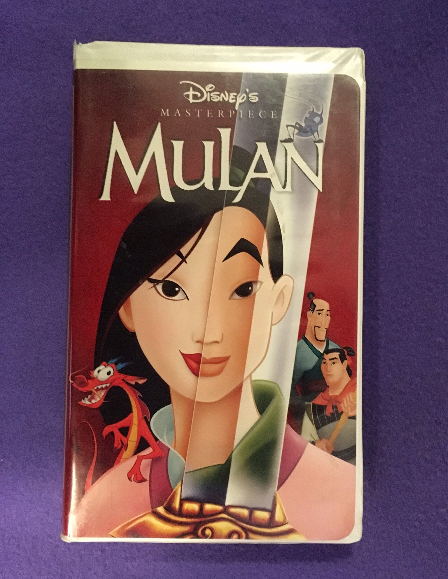 Vintage Disney Materpiece Collection Mulan VHS Original, Fully