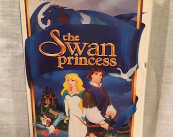 Vintage the Swan Princess VHS and Clamshell Case, Turner Family