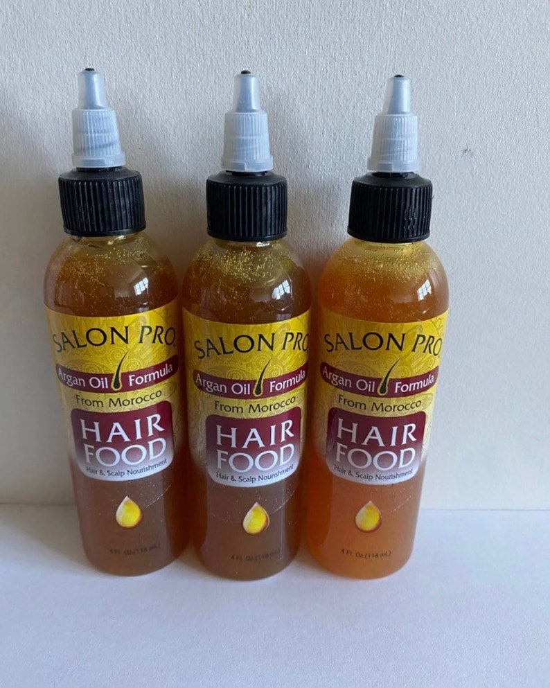 Salon Pro Hair Food Hair & Scalp Treatment Argan Oil 4 fl oz Etsy