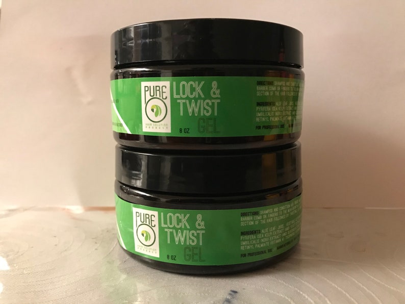Pure Lock And Twist Gel Pure O Natural Lock & Twist Gel 8 oz2pcs | Etsy