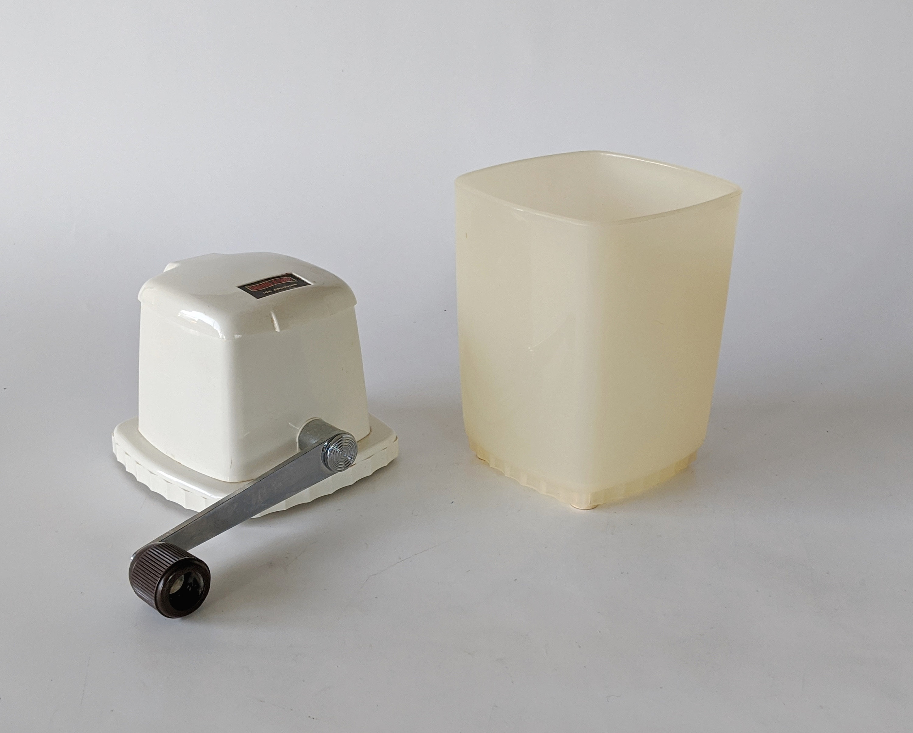 Vintage HandCrank Ice Crusher Etsy