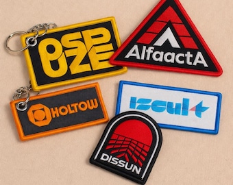 The Finals Inspired Sponsor Embroidered Patch: Keychain/Iron-on/Sew-on Gamer Accessory