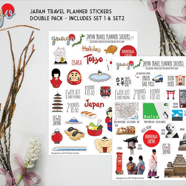 Japanese Stickers Etsy