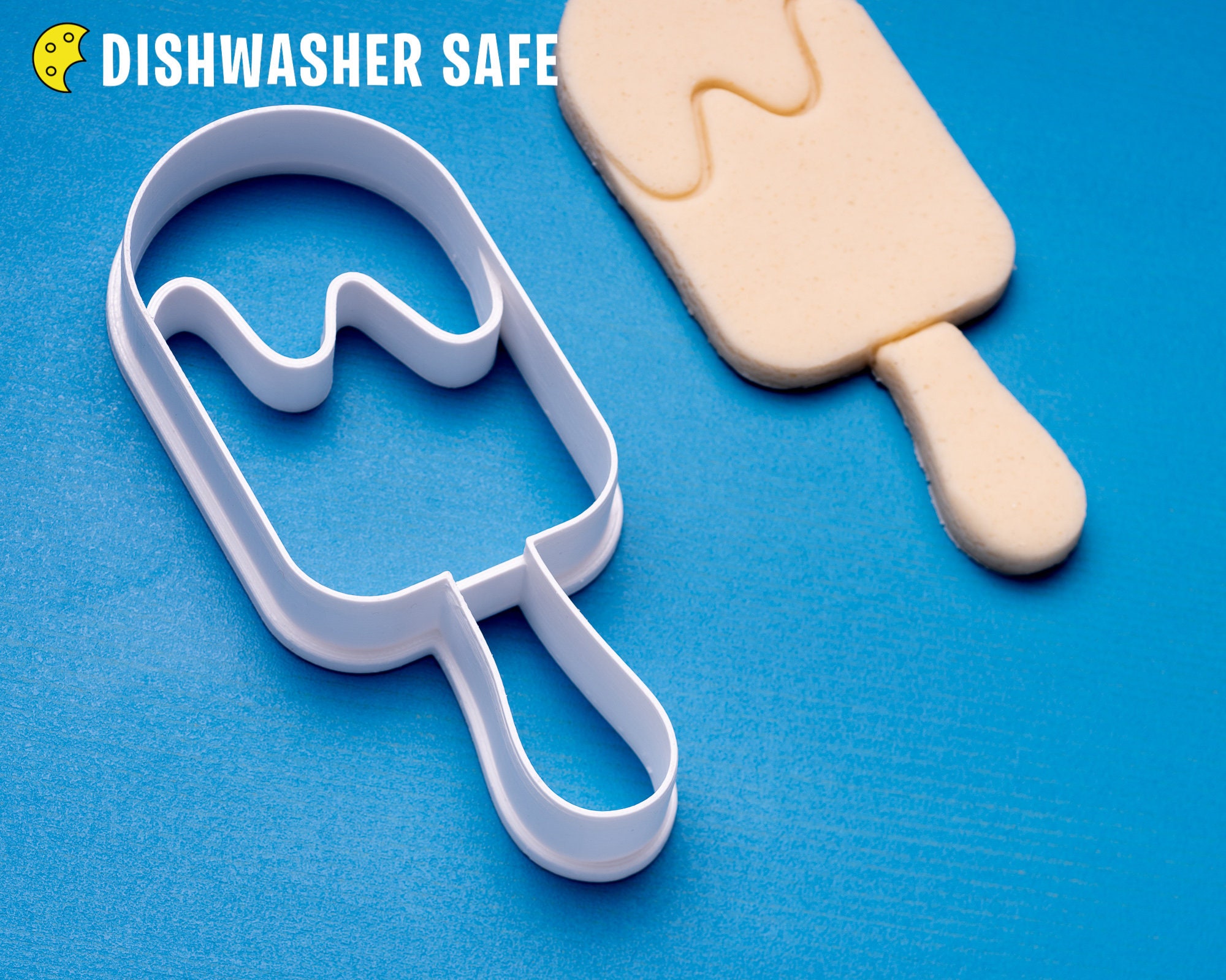 Melting Ice Cream Cookie Cutter Dishwasher Safe Biscuit and Etsy
