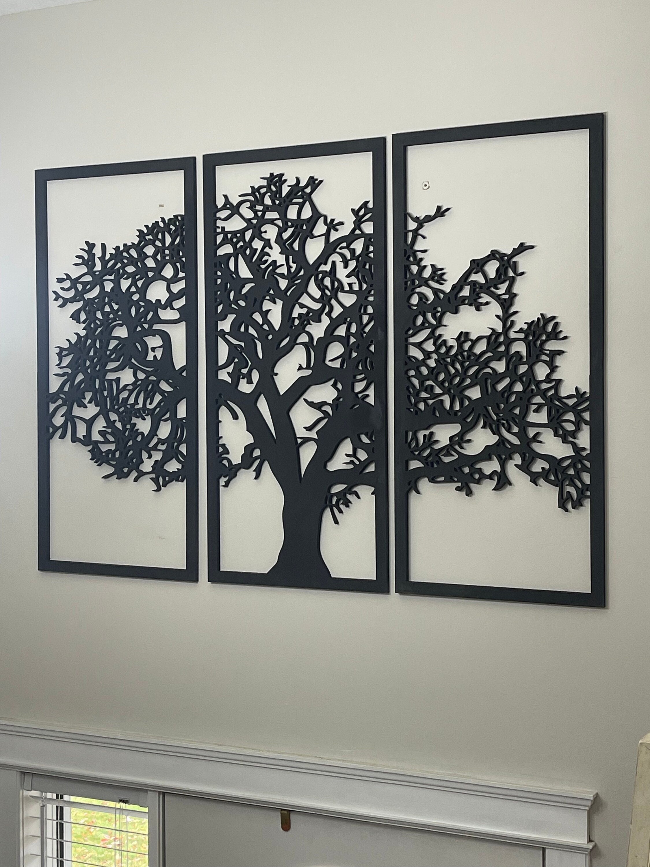 DIGITAL FILES to Make CNC Wall Art 3 Framed Tree Etsy