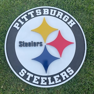 Pittsburgh Steelers Mancave Sign