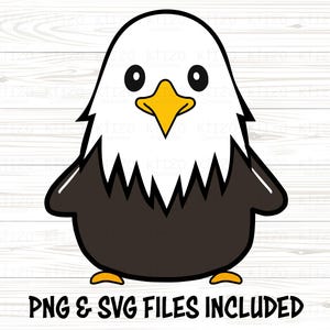 Gráfico de águila bebé linda - Gráfico de pájaro natural - Archivo de corte Svg Png Cricut - DESCARGA DIGITAL