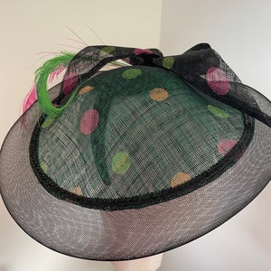 1950’s style saucer hat