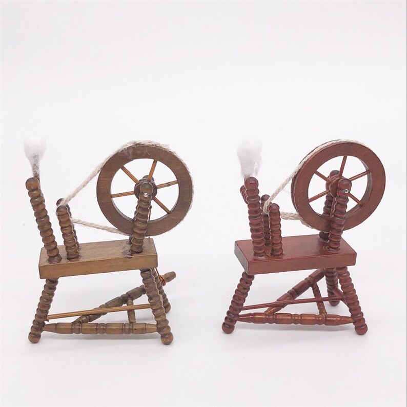 dollhouse spinning wheel