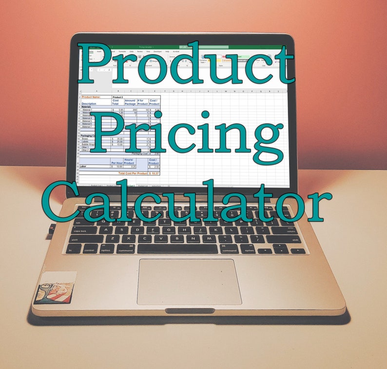 Etsy Product Cost Calculator, Google Sheets Labor Costs, Materials Cost