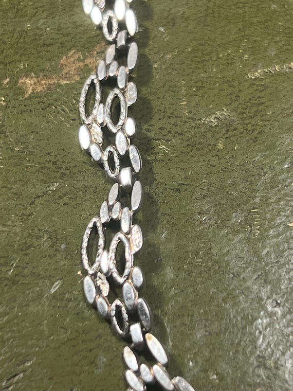 Superb solid silver stunning heavy necklace - image 2