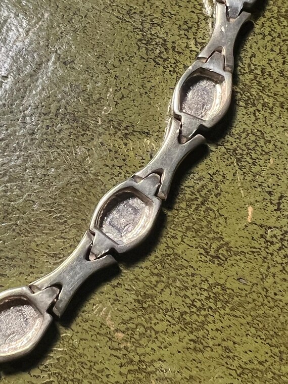 stunning solid silver bracelet - image 3