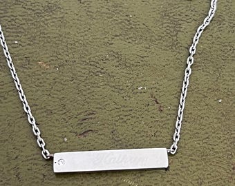 Bracelet Breloque En Argent 925 Et Verre - Occasion