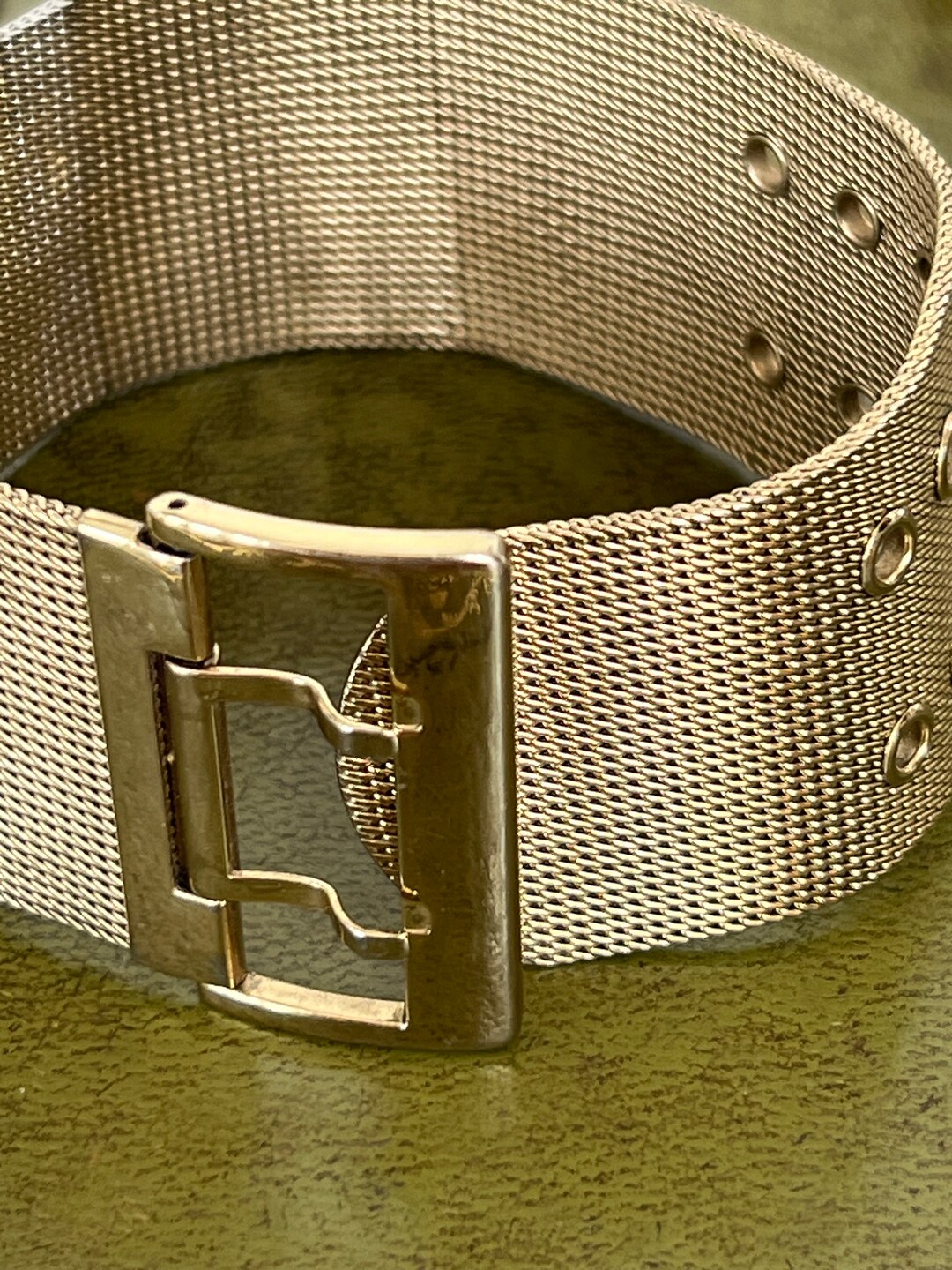 Lovely Gold Metal Cuff Bracelet - Etsy