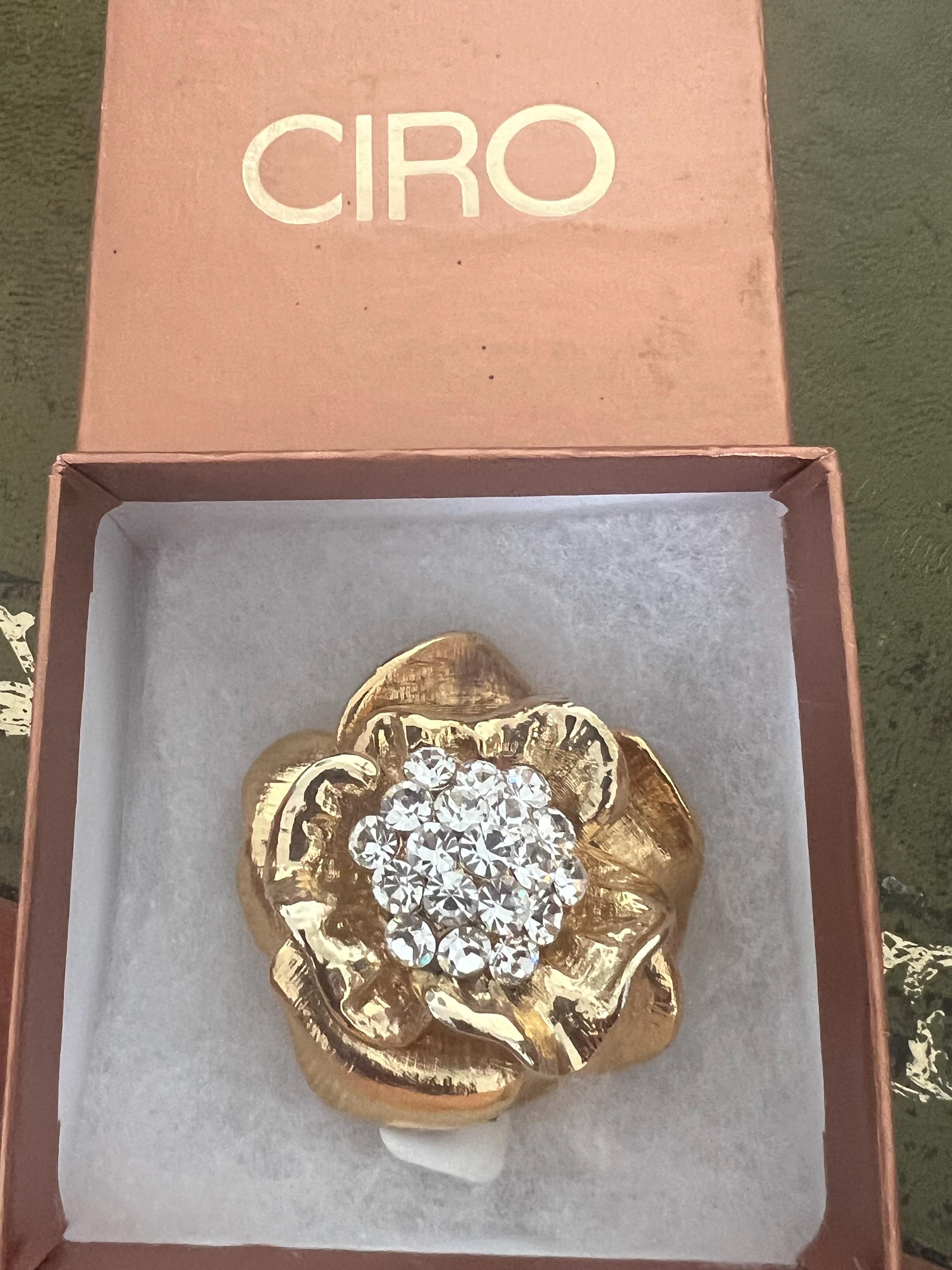 ciro♡ Stunning Boxed Ciro Brooch - Etsy