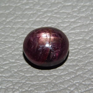 12 CT 1 Piece Natural Star Ruby Loose Gemstone Oval Shape Cabochan 12x10x7 mm