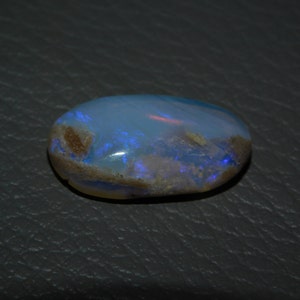 Australian Opal Cabochon: 10 Carat Oval Gemstone (21x12x6 mm)
